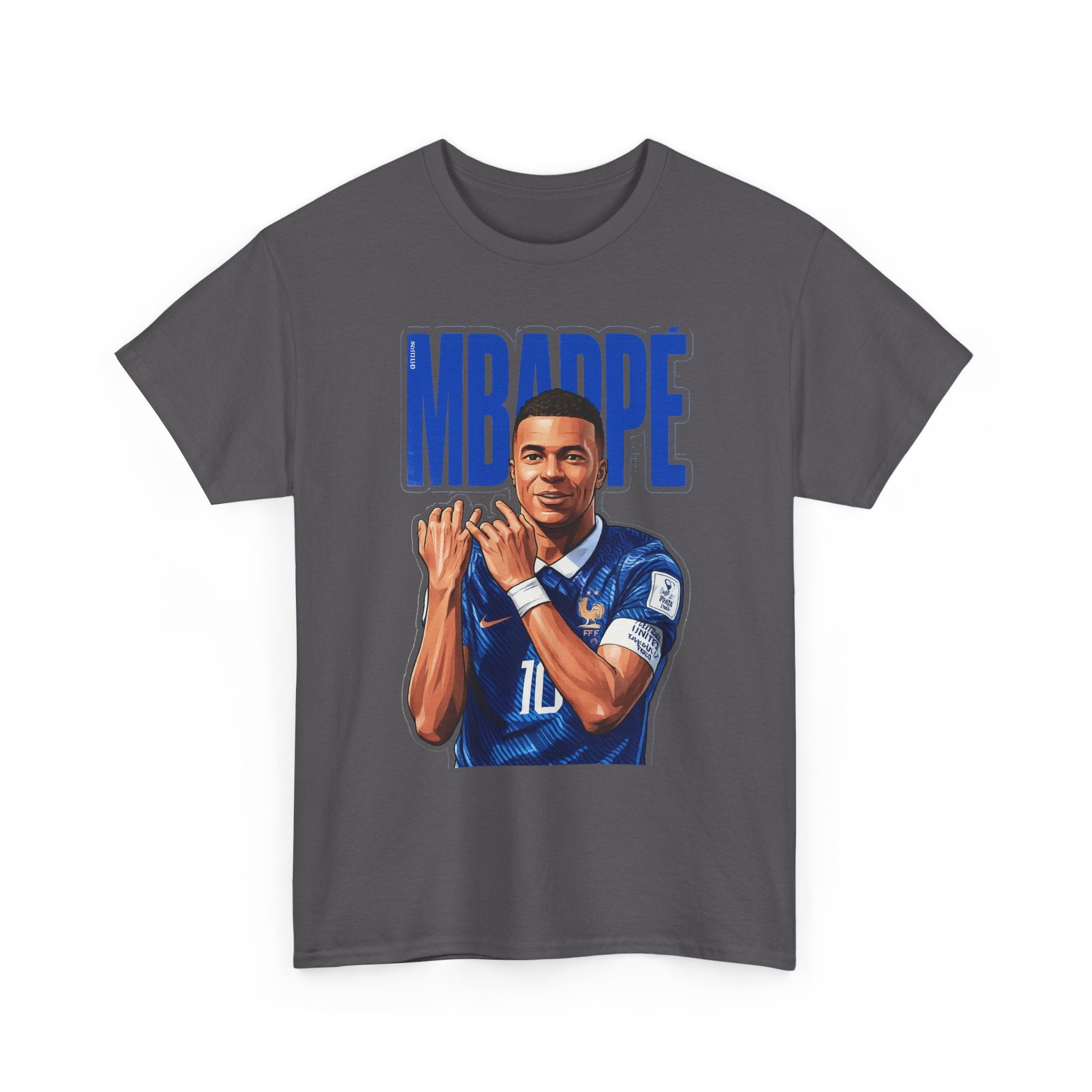 MBAPPE Graphic Shirt Soccer Star Portrait Tee — "