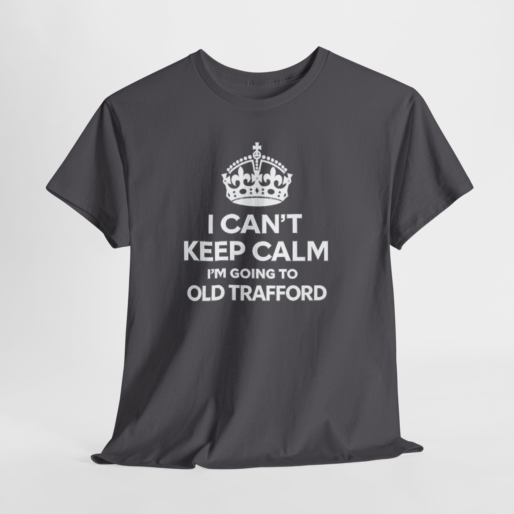 Old Trafford Football T‑Shirt — "I Can't Keep Calm I'm Going to Old Trafford" Fan Tee