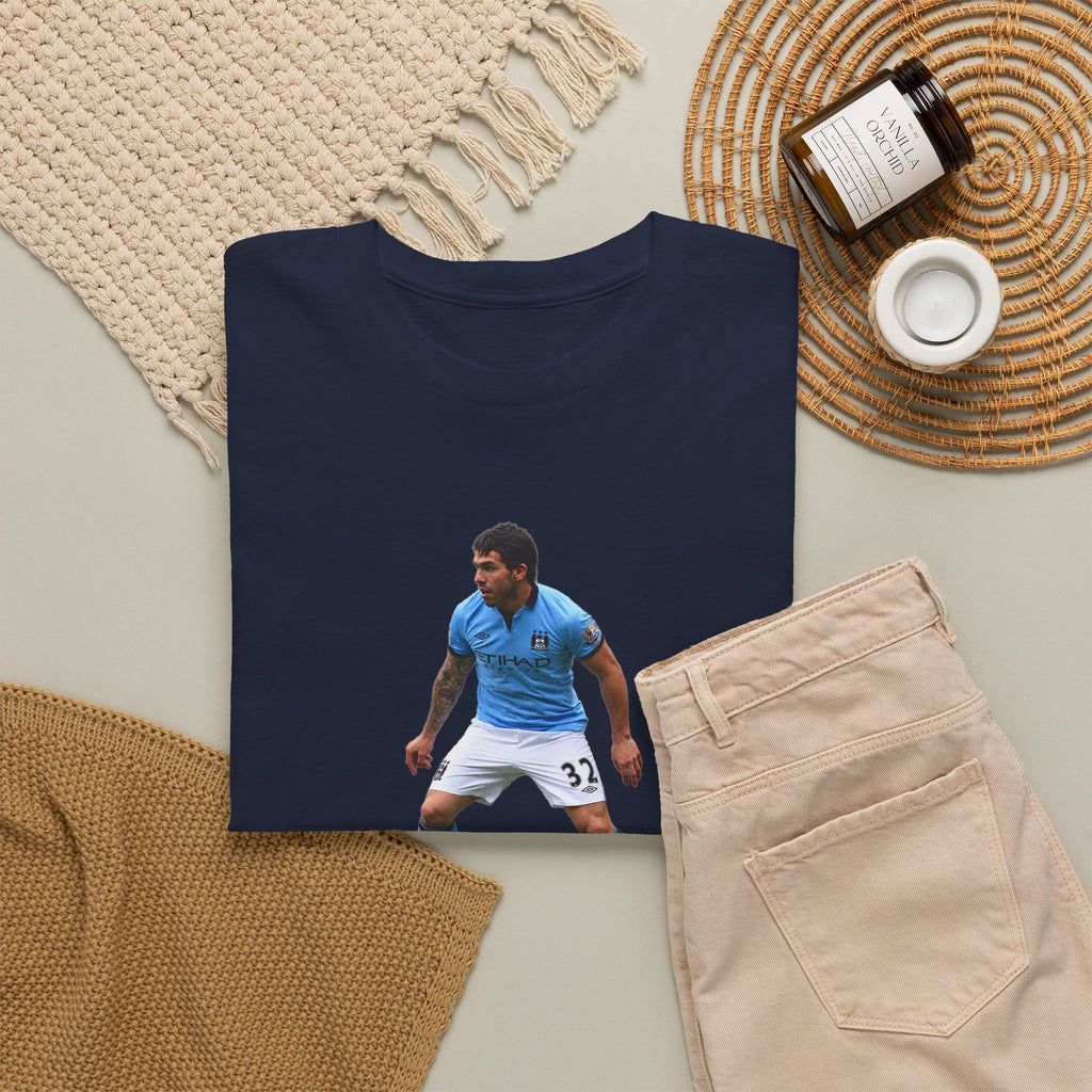 Carlos Tevez Manchester City Legend Cotton T-Shirt
