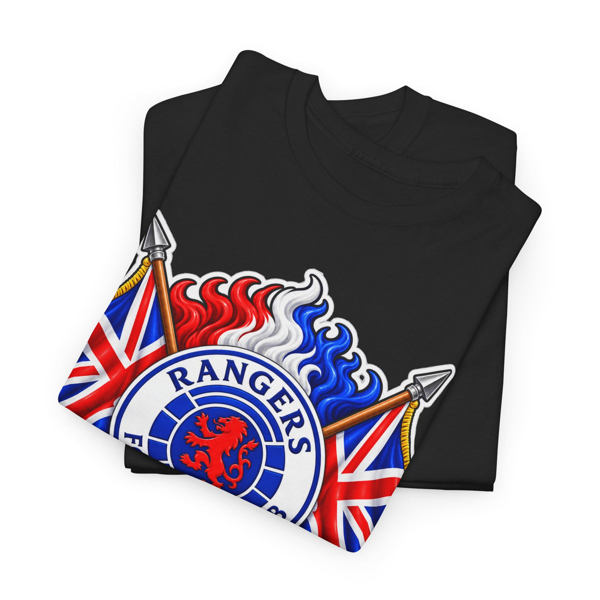 Rangers Football Club Tee — "We Are The People" Crest Cotton T-Shirt