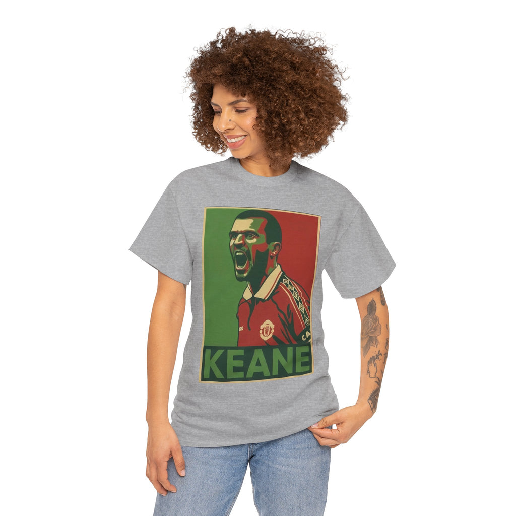 Roy Keane Manchester United Legend Retro Football Tee