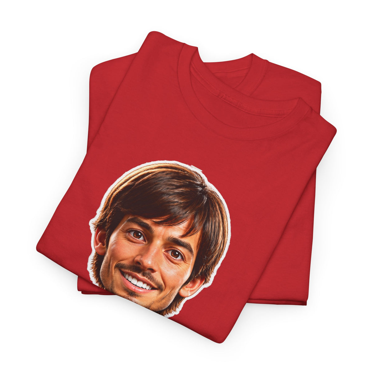 David Silva Caricature Tee — Spain Jersey #21