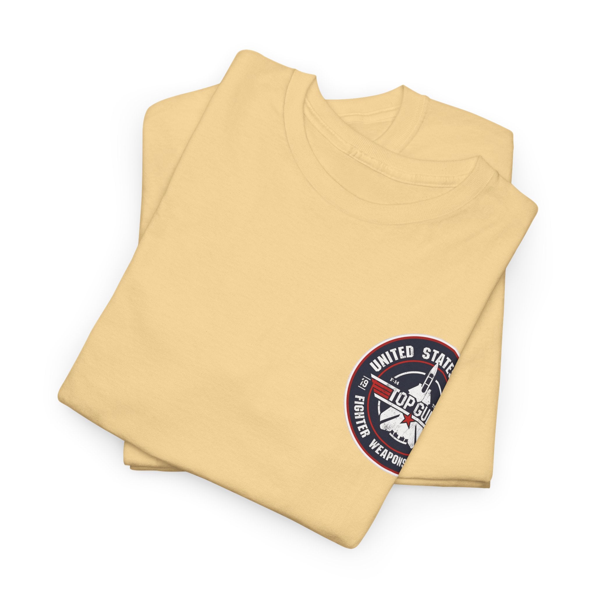 US Navy Top Gun School T-Shirt — 'High Speed' Vintage Cotton T-Shirt