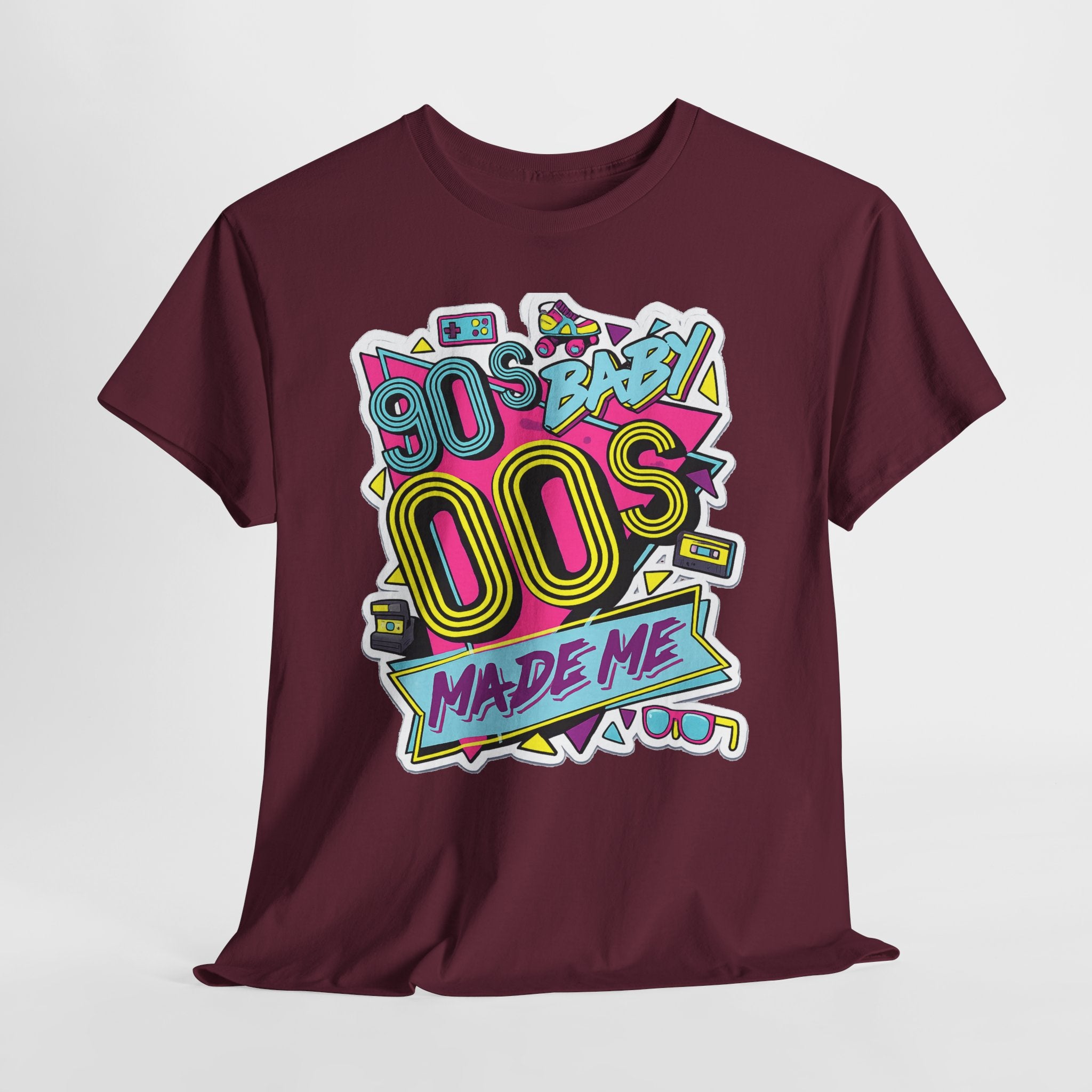 90s Baby Tee – '00s Made Me' Retro Graphic T-Shirt