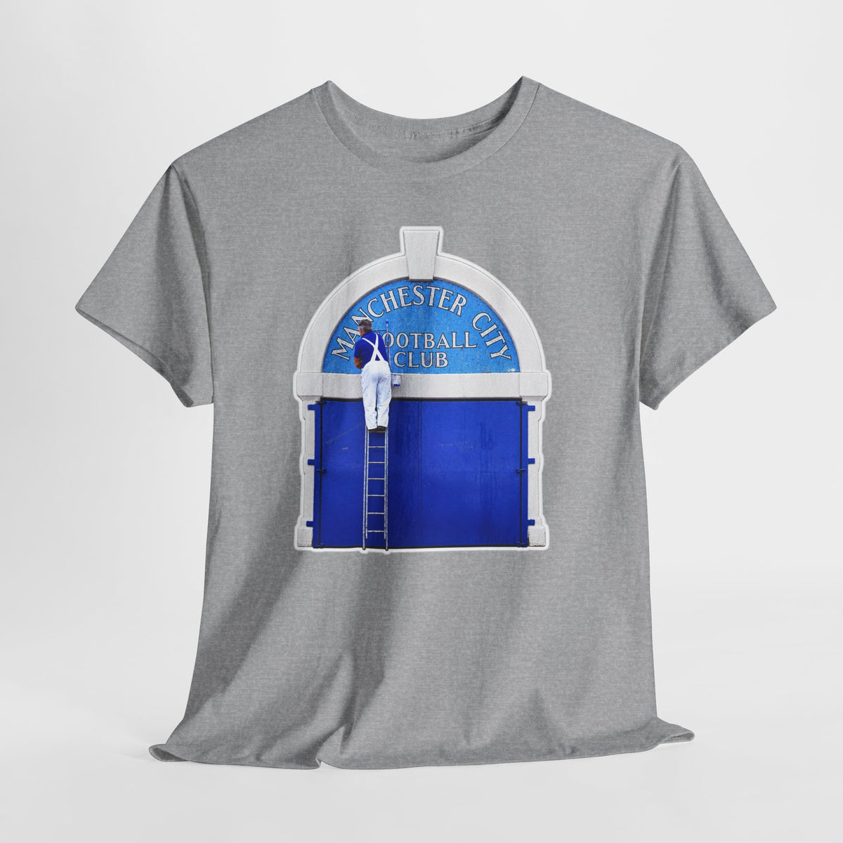 Manchester City Maine Road Inspired Cotton T-Shirt