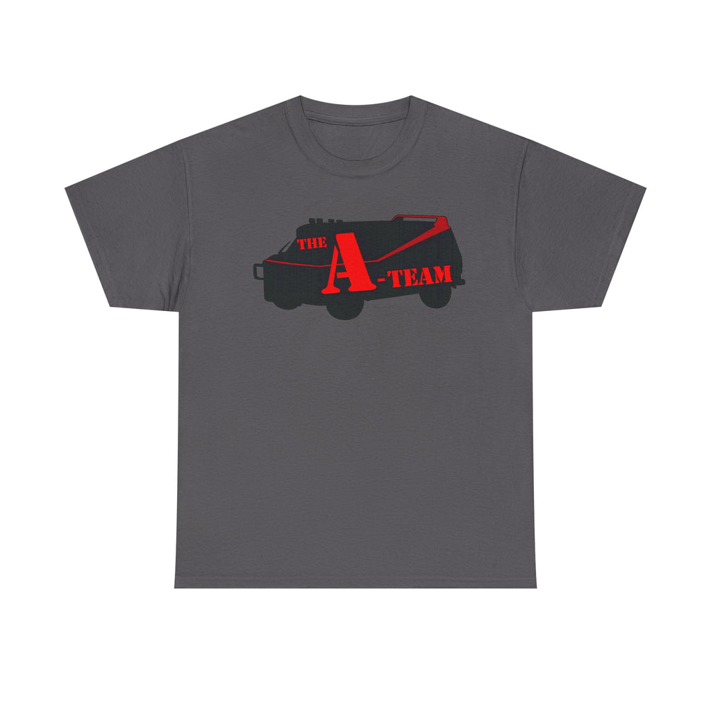 A-Team Van Graphic Tee — Retro Action TV Logo T-Shirt