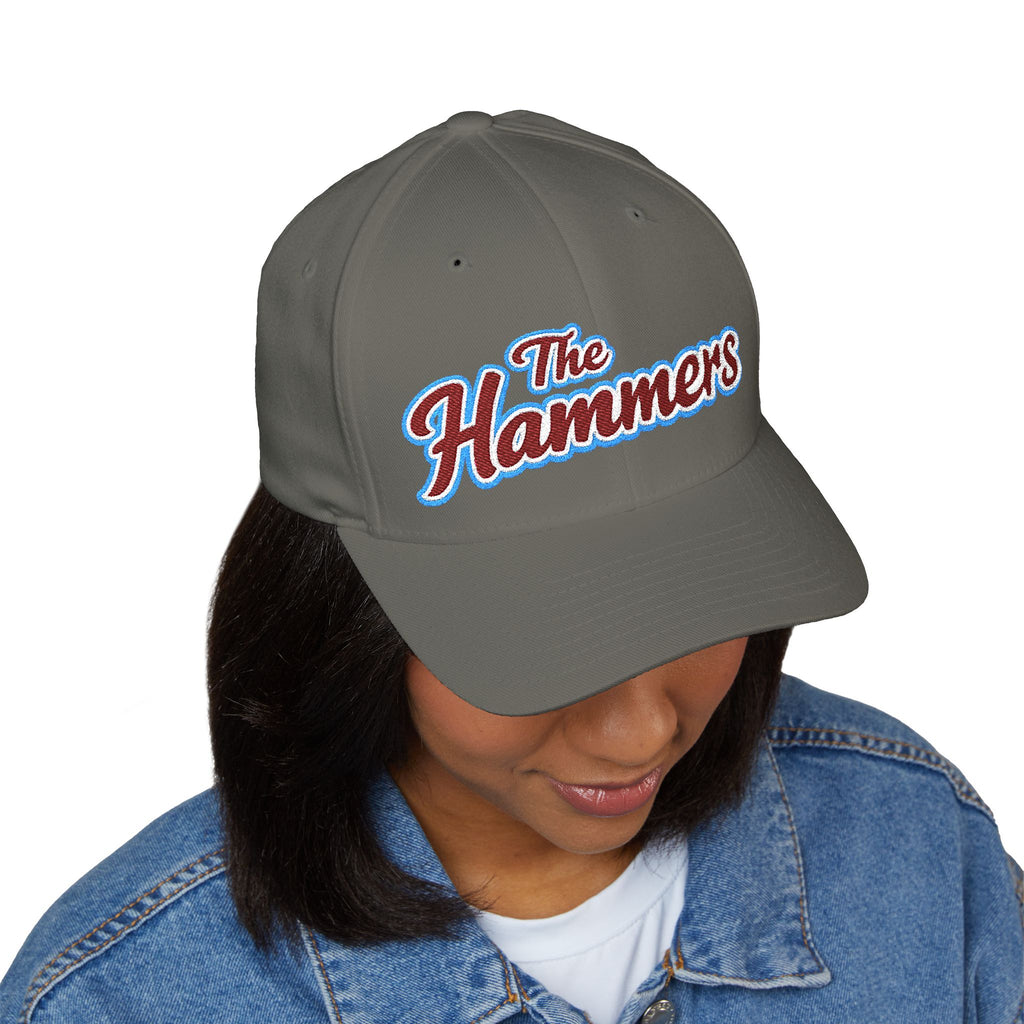 The Hammers West Ham United Embroidered Cap — Retro Script Baseball Hat