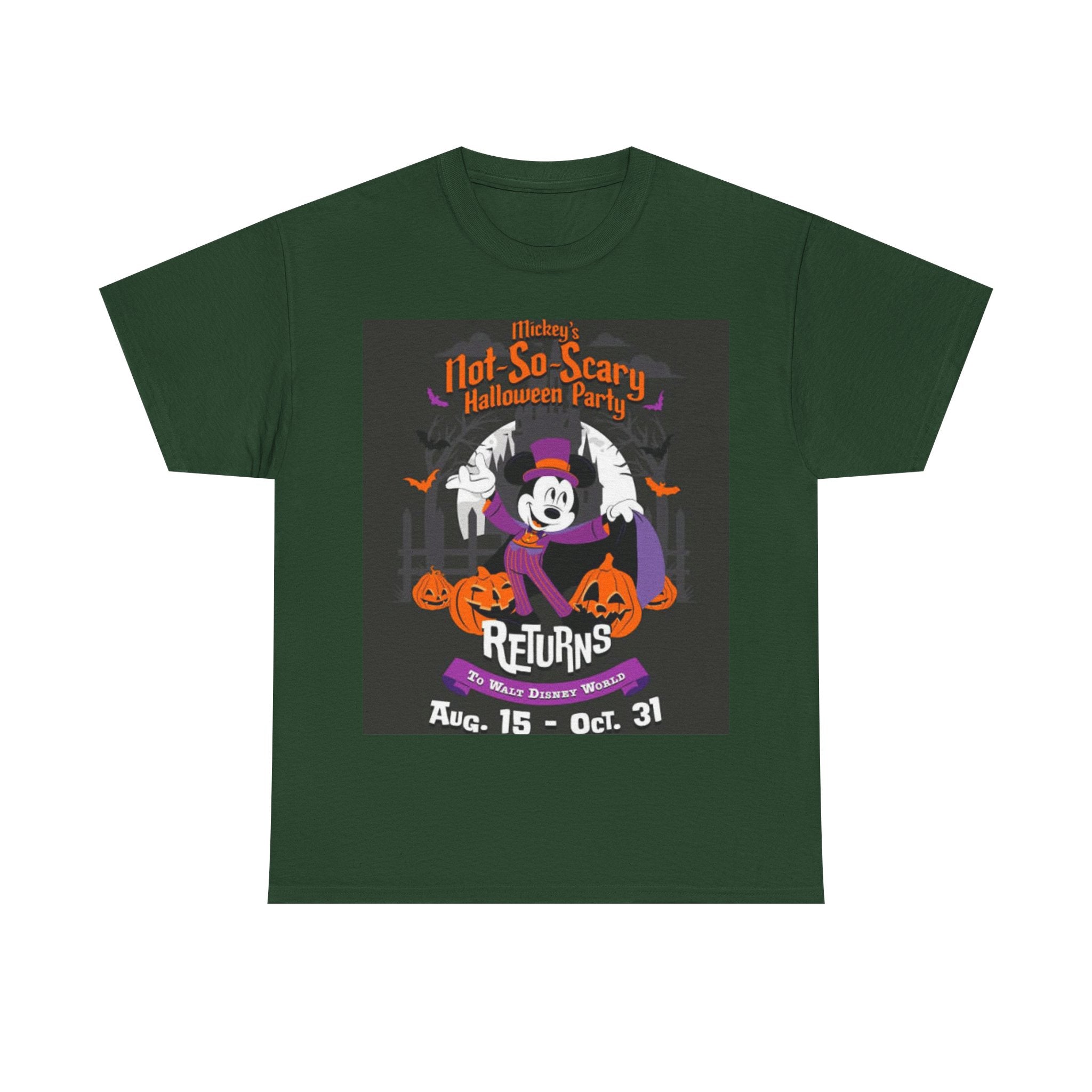 Not-So-Scary Halloween Party Tee — "Returns" Vintage Mickey Halloween Shirt