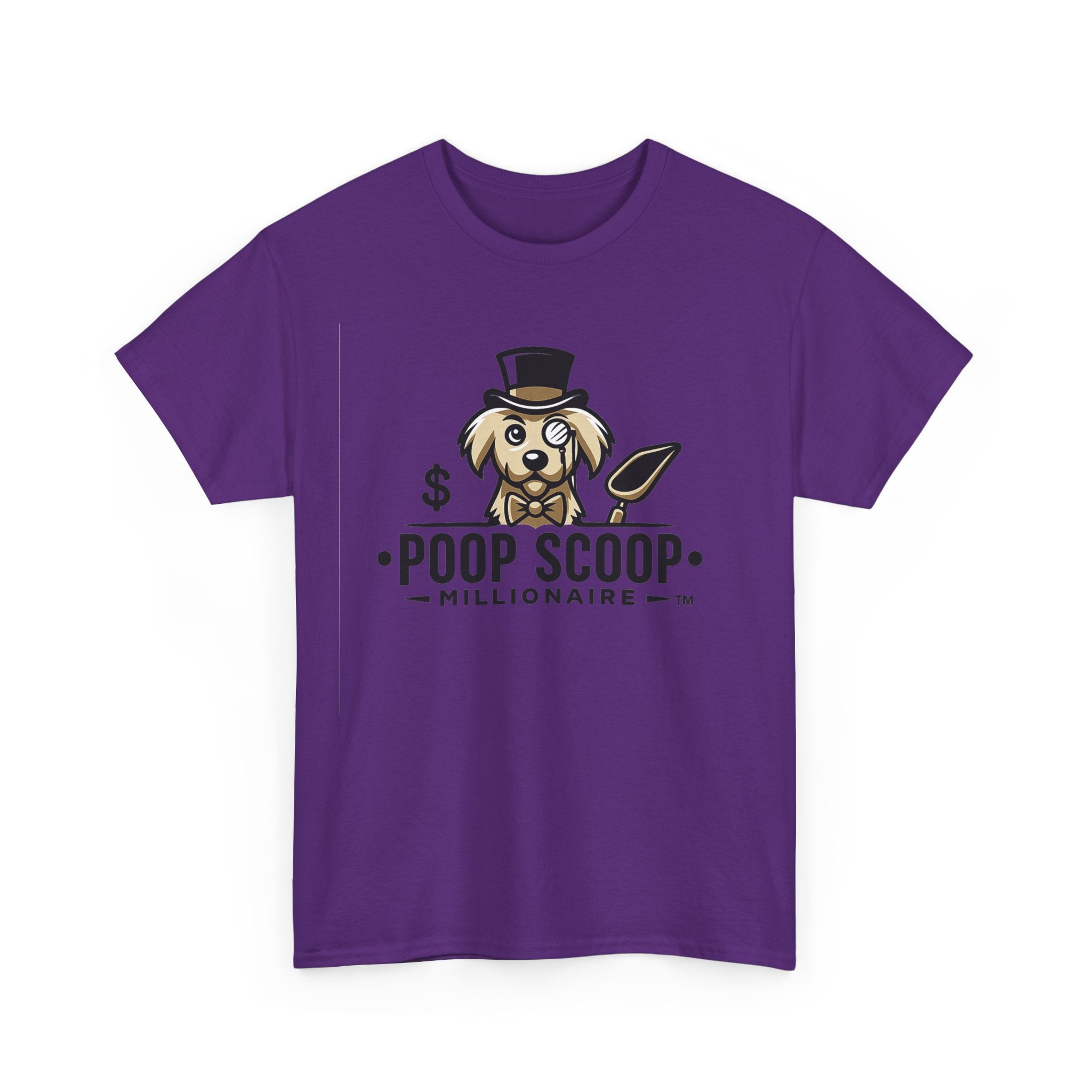 Poop Scoop Millionaire T-Shirt — Funny Dog Poop Scooping Tee