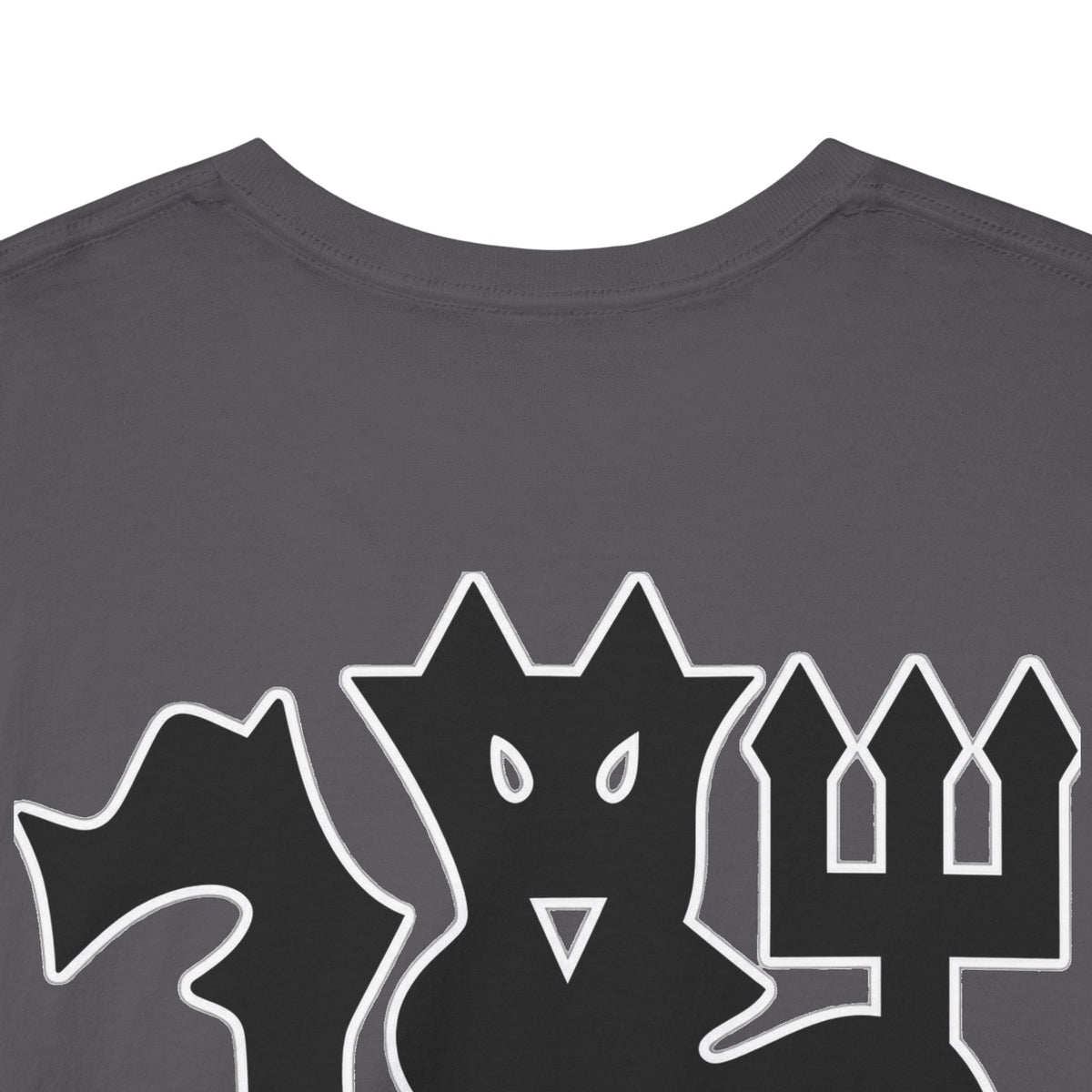 Manchester United Devil Cotton T-Shirt – Retro Trident Football Crest Tee