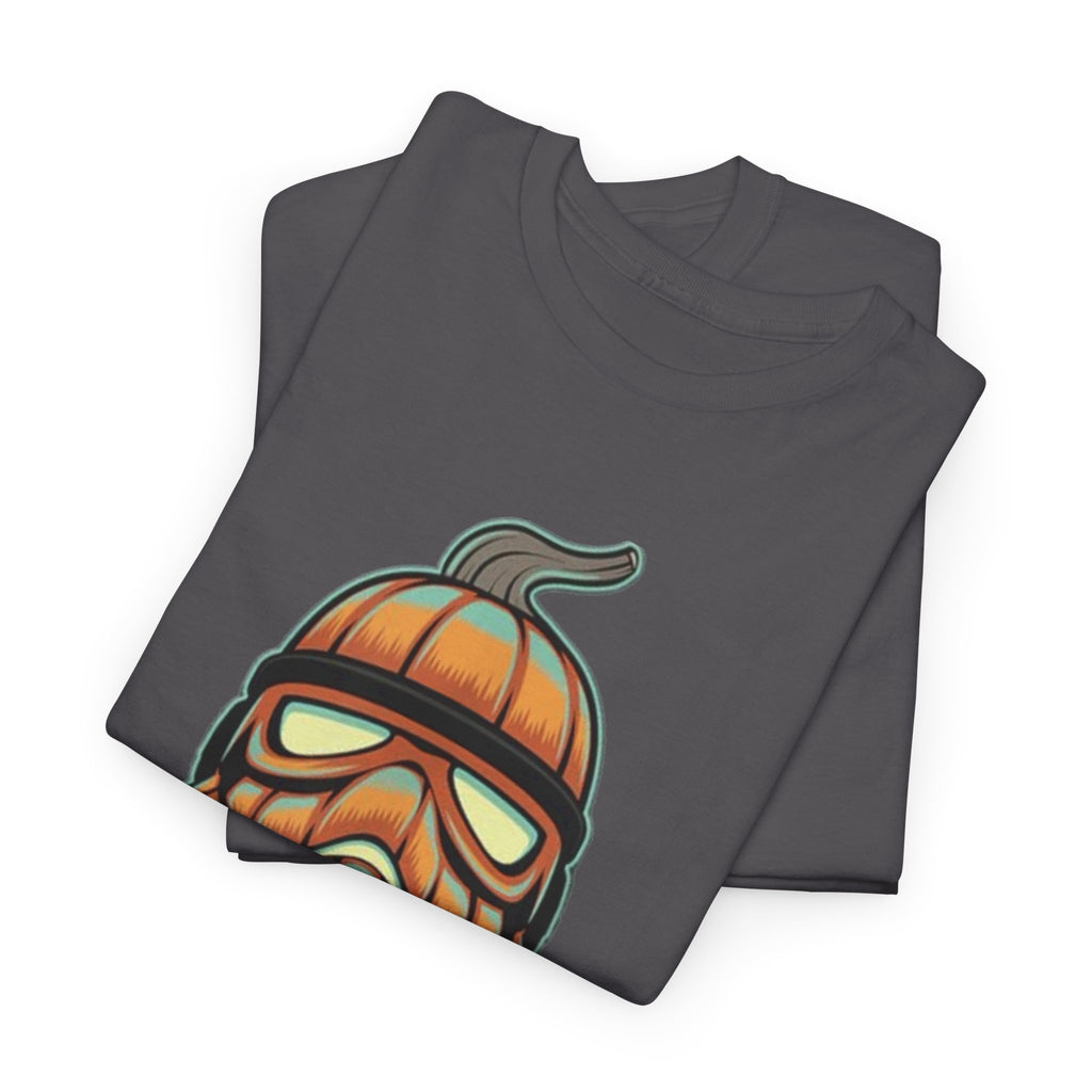 Halloween Pumpkin Mask T-Shirt — Trick or Treat Graphic Tee