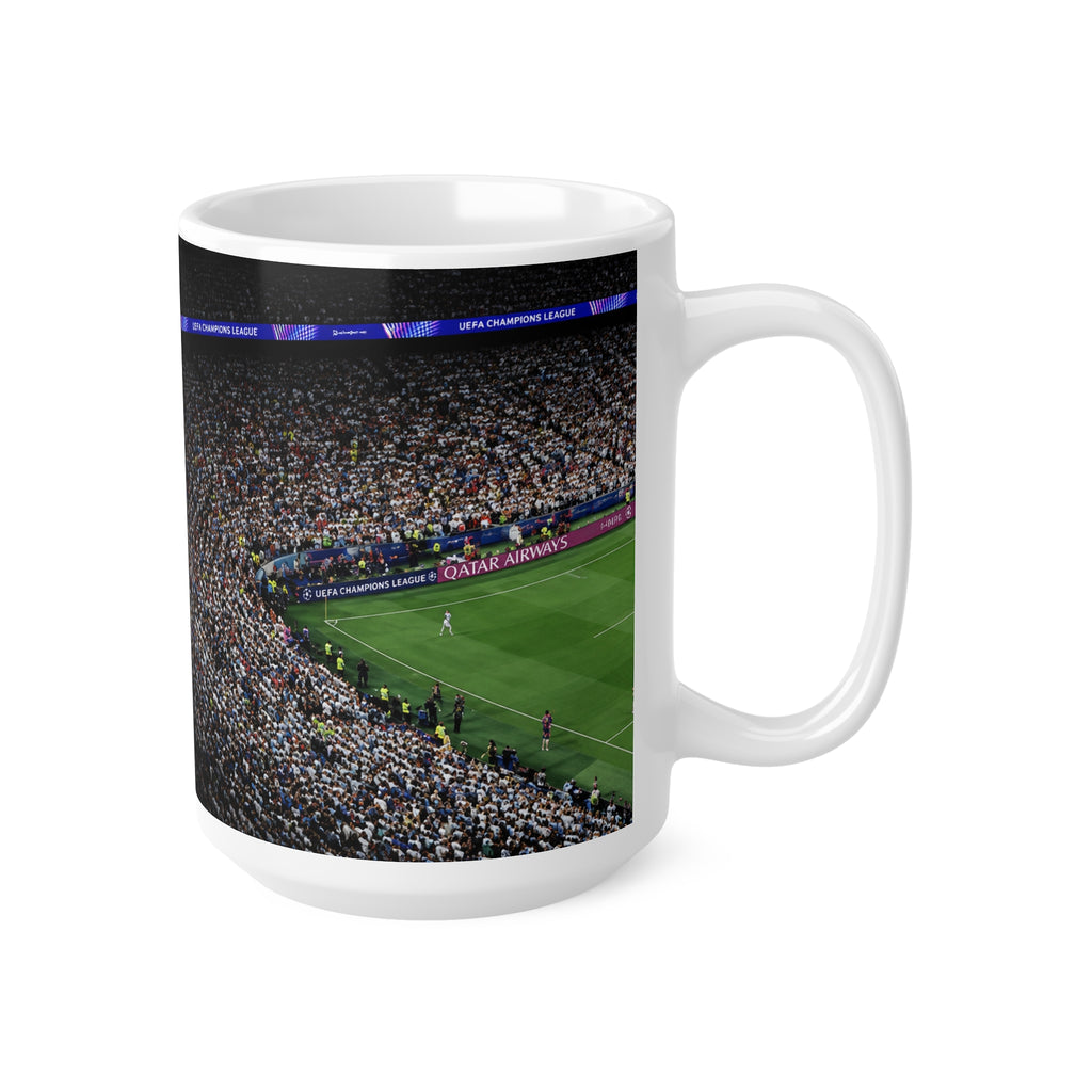 Missi at a Corner Stadium Crowd Panorama World Cup 2026 Ceramic Coffee Mug — 11oz & 15oz