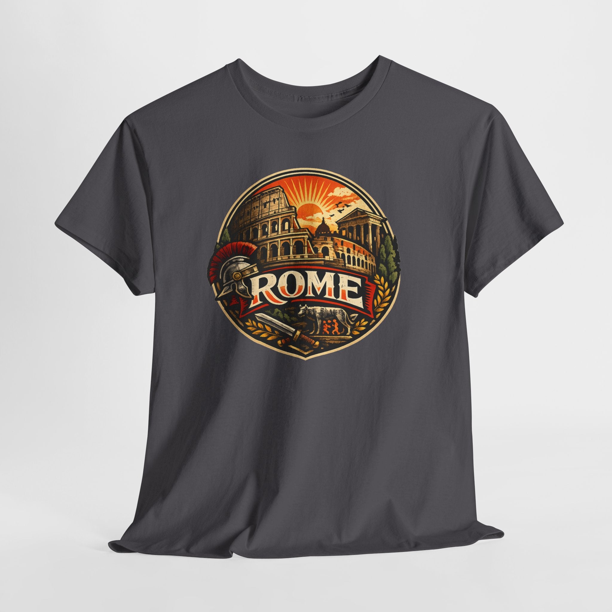 Rome Vintage Graphic Tee — Retro Italy Travel T-Shirt