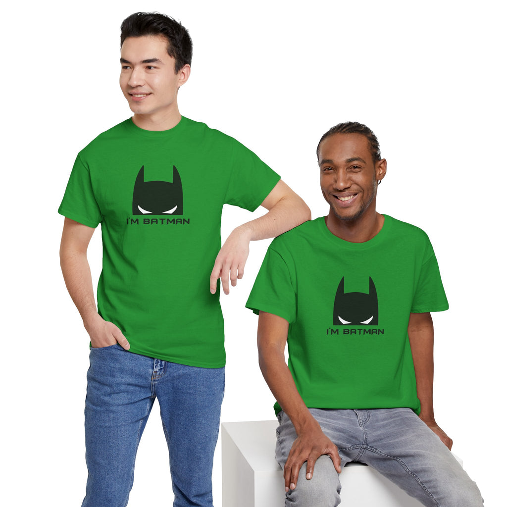 I'm Batman Graphic Tee — Funny Superhero Mask T-Shirt