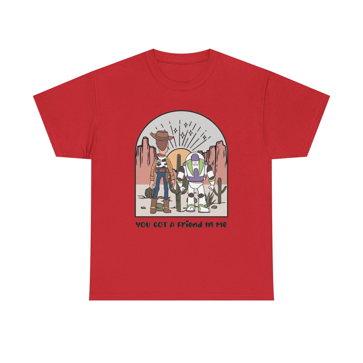 Toy Story Inspired — "You Got a Friend in Me" Graphic T-Shirt