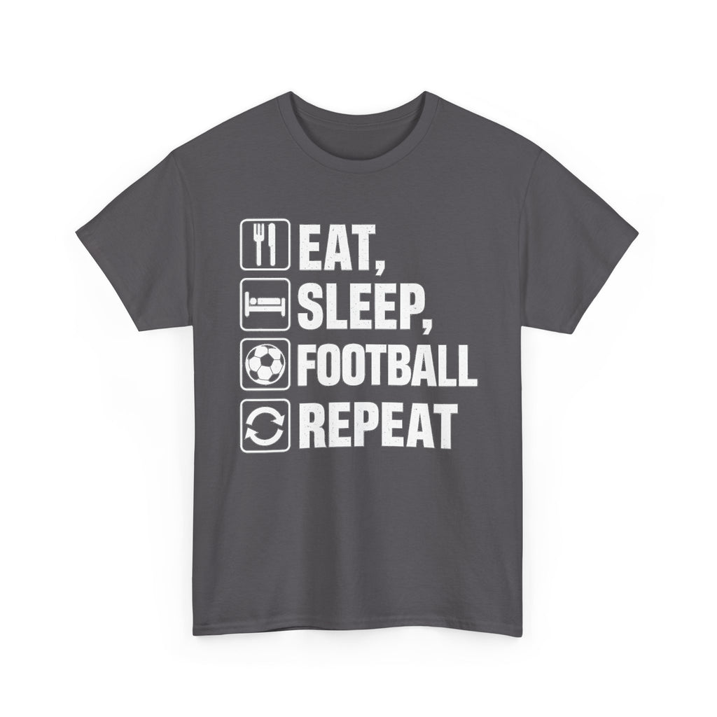 Football Eat Sleep Repeat T-Shirt