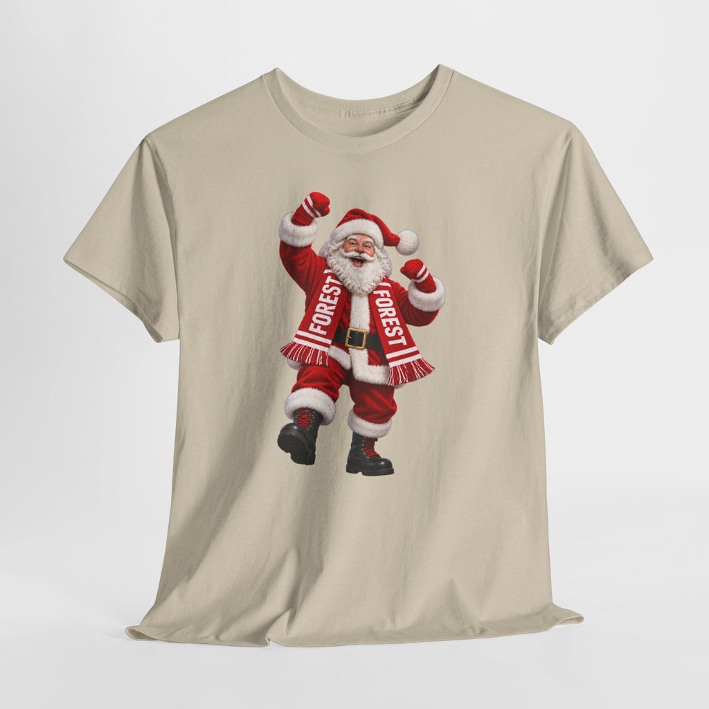Nottingham Forest Santa Claus Dancing T‑Shirt — Vintage Christmas Holiday Tee