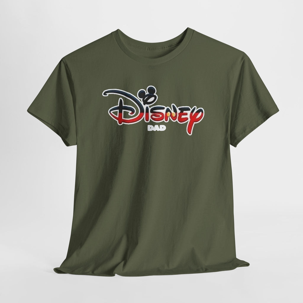 Disney Dad T‑Shirt — Classic Logo Tee for Theme Park Dads