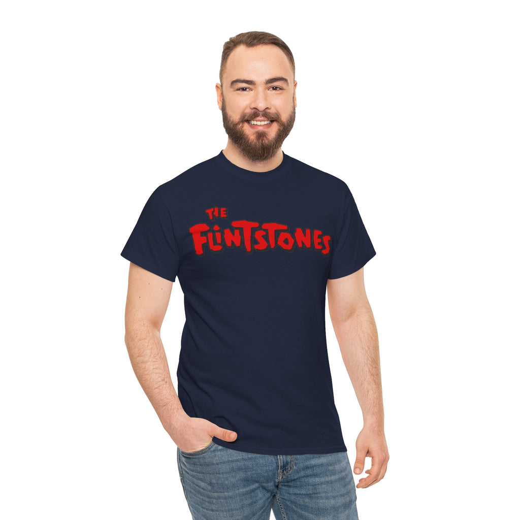 The Flintstones Logo Tee - Retro Cartoon Graphic T-Shirt