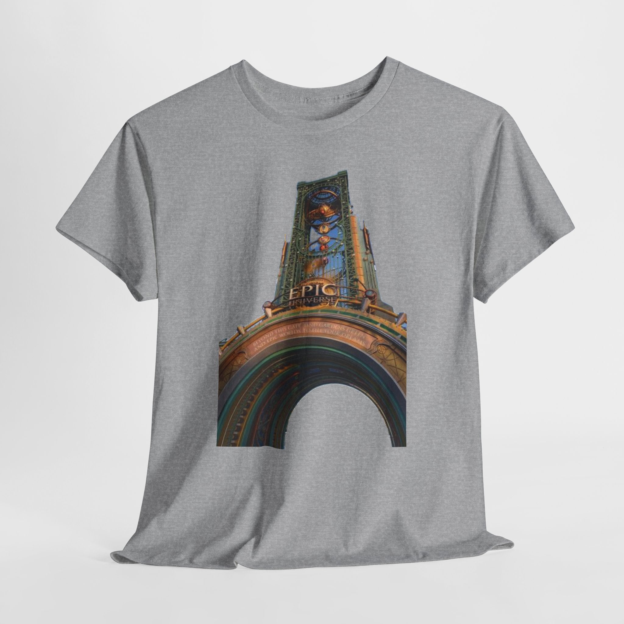 Epci Universe Vintage Theater Arch Graphic Tee — 'Epic' Retro Marquee T-Shirt