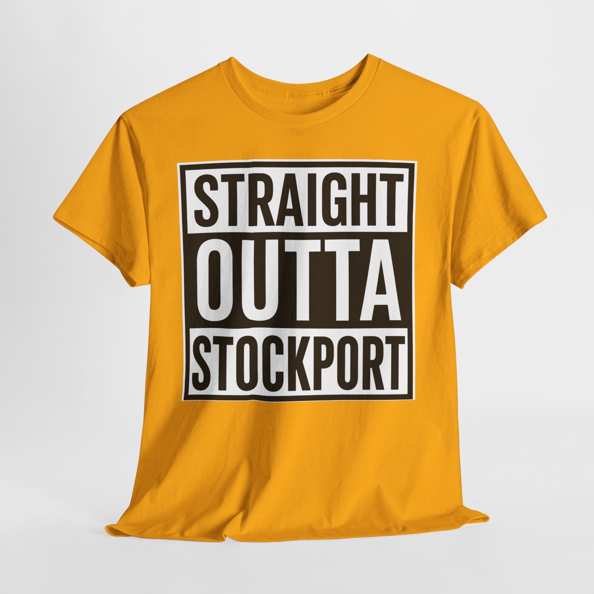 Straight Outta Stockport T-Shirt — Bold City Pride Tee