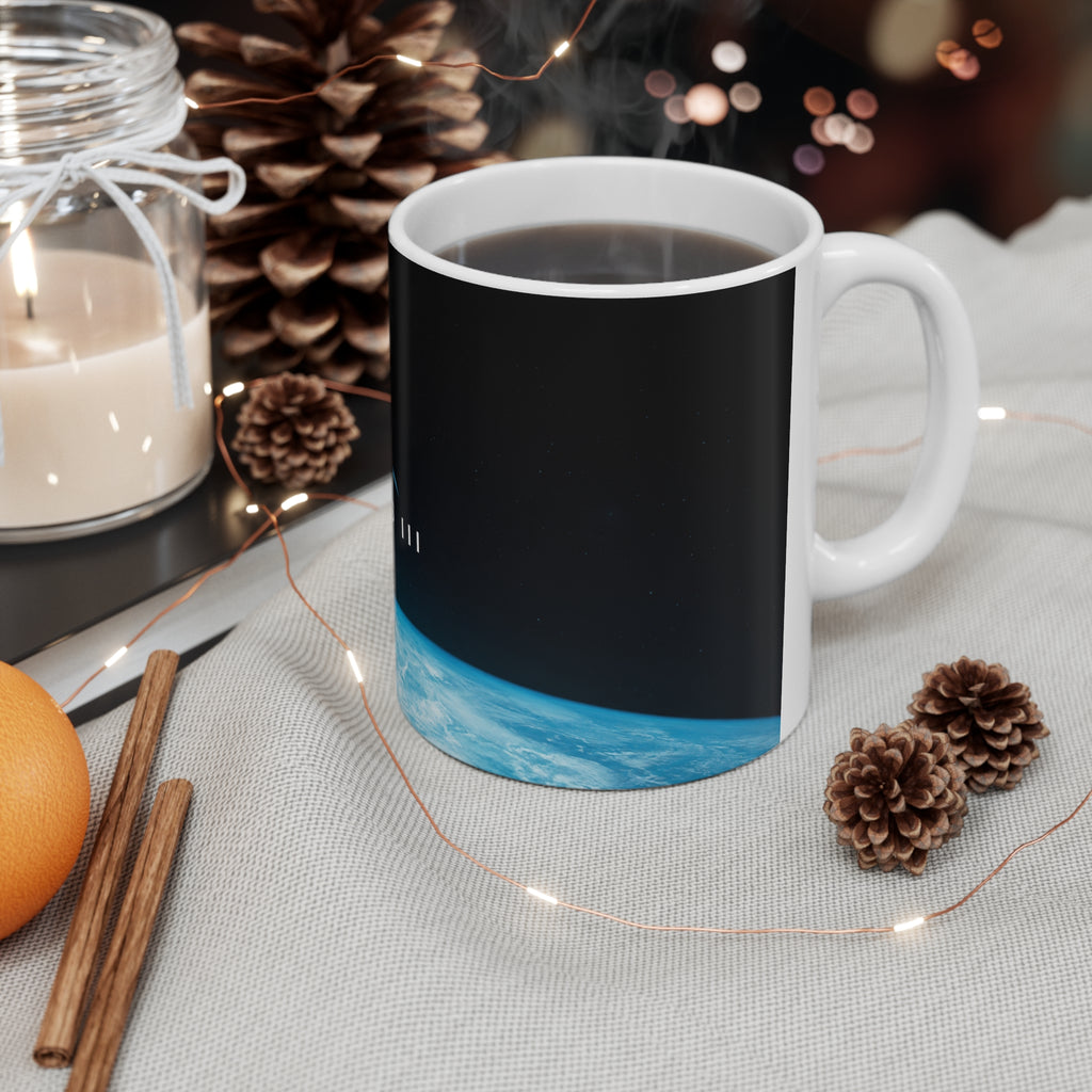 Artemis III Logo Ceramic Coffee Mug — Space Mission 11oz & 15oz