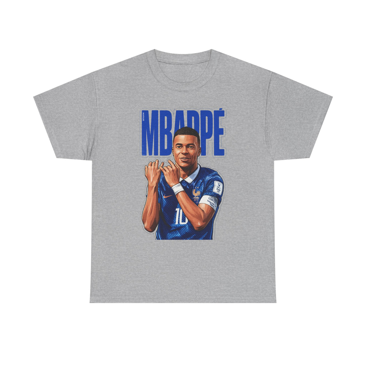 MBAPPE Graphic Shirt Soccer Star Portrait Tee — "