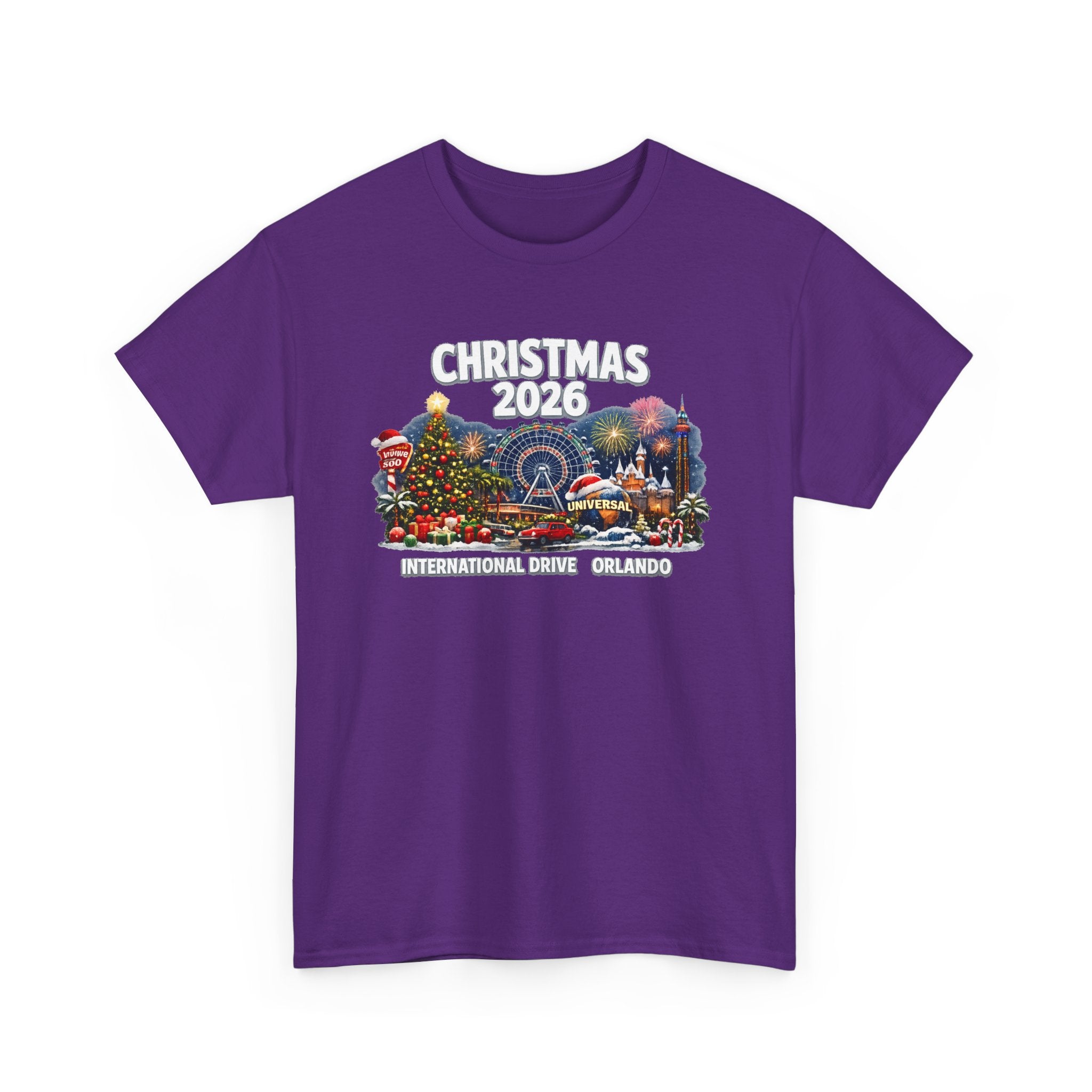 Christmas 2026 Orlando T-Shirt — International Drive Holiday Souvenir