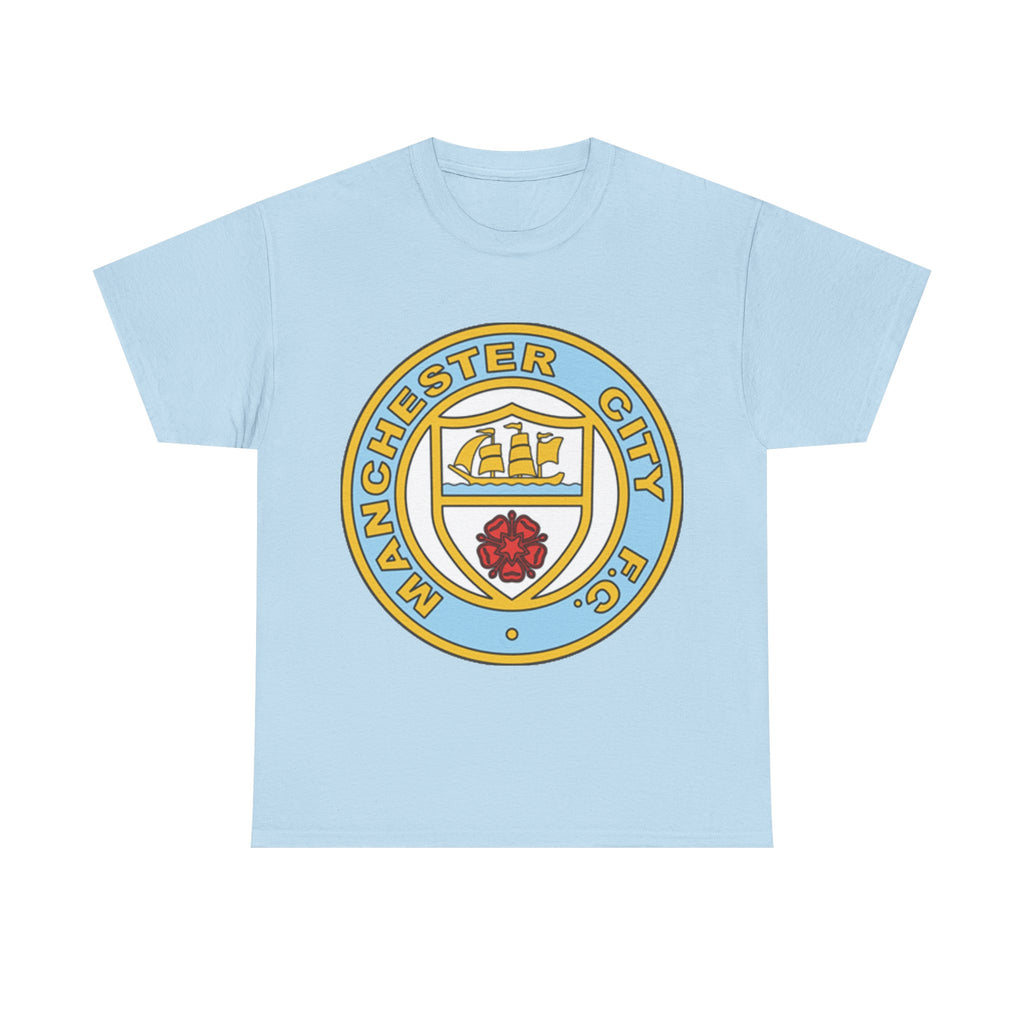 Manchester City FC Retro Crest T-Shirt – Retro Football Fan Tee