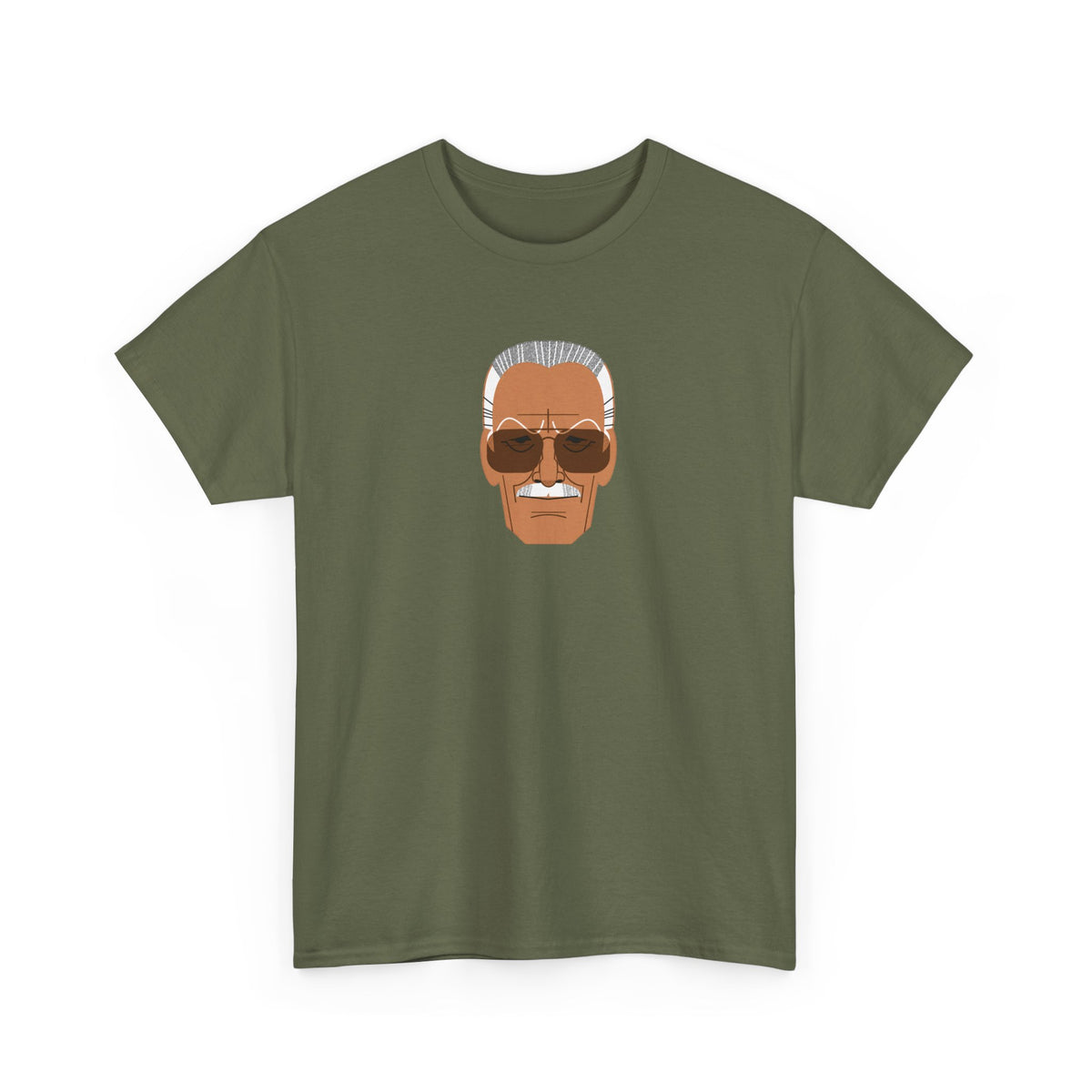 Stan Lee Portrait T‑Shirt — Retro Comic Creator Graphic Tee