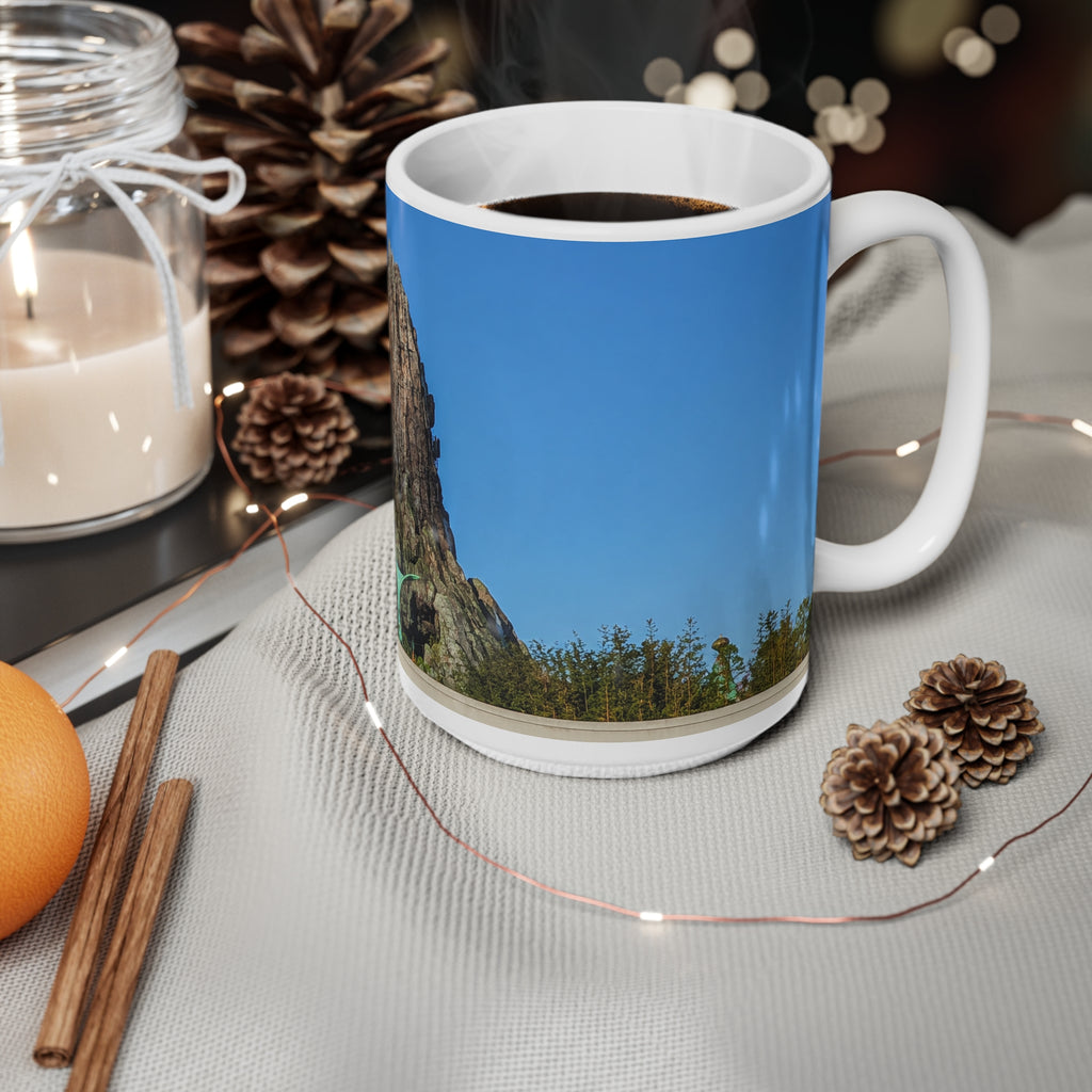 Volcano Bay Scenic Ceramic Coffee Mug — 11oz & 15oz Travel Park Photo