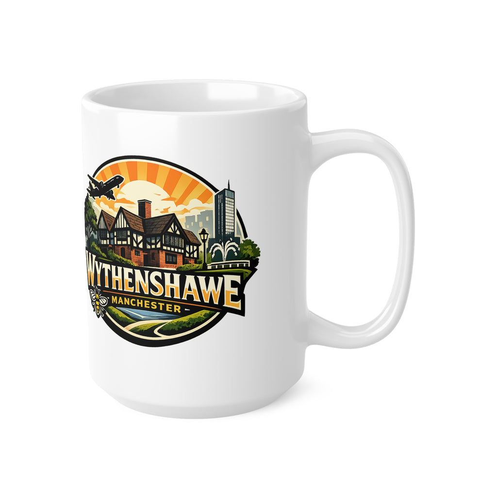 Wythenshawe Manchester Ceramic Coffee Cups, 11oz, 15oz