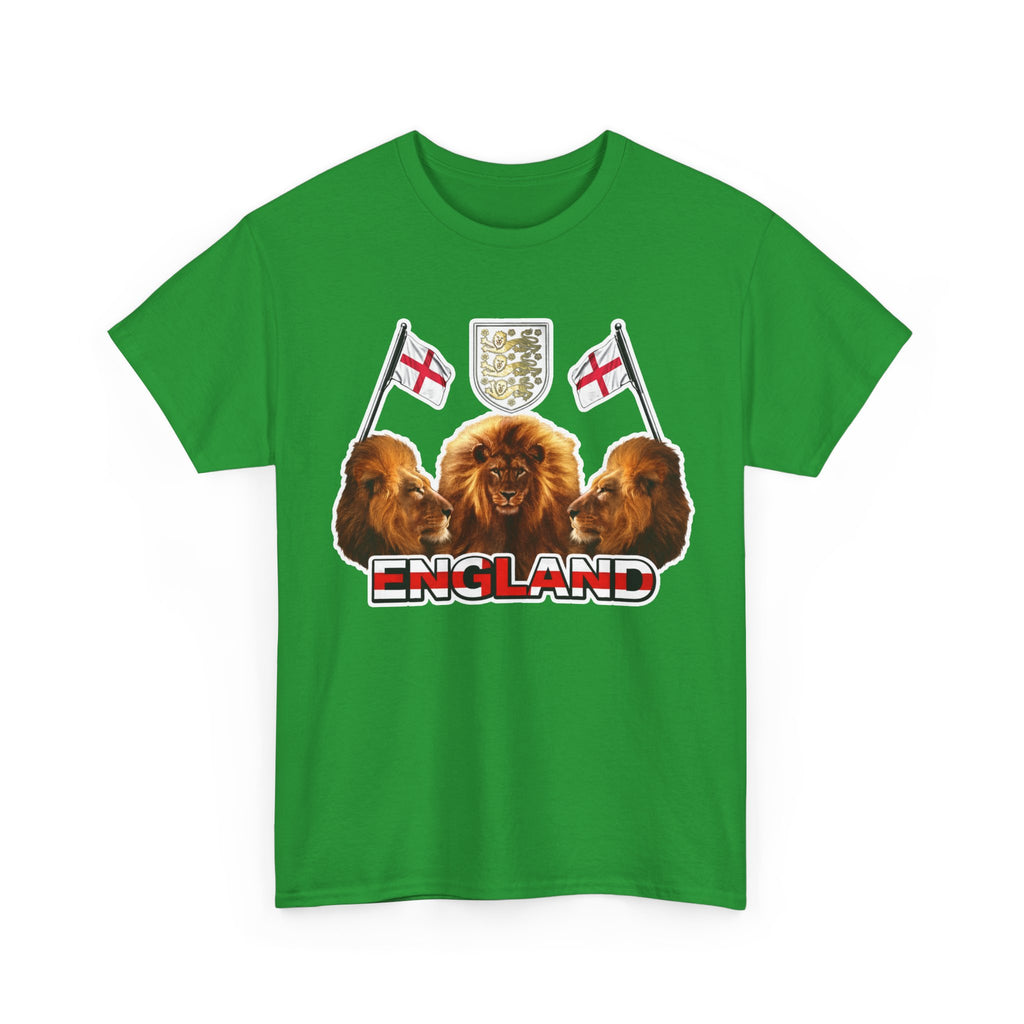 England 3 Lions Cotton Crest T-Shirt