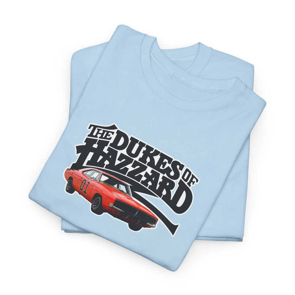 Dukes of Hazzard Charger Graphic Tee — Classic Retro TV Car Shirt