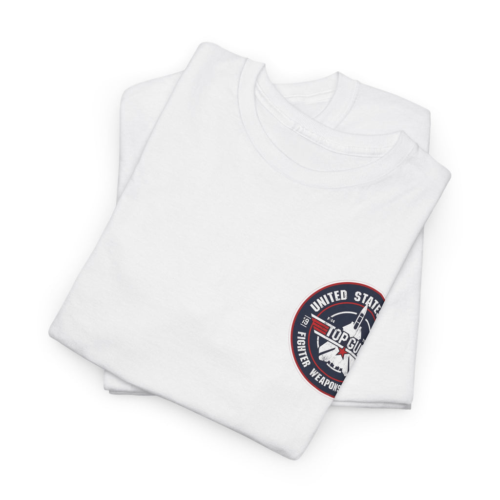 US Navy Top Gun School T-Shirt — 'High Speed' Vintage Cotton T-Shirt