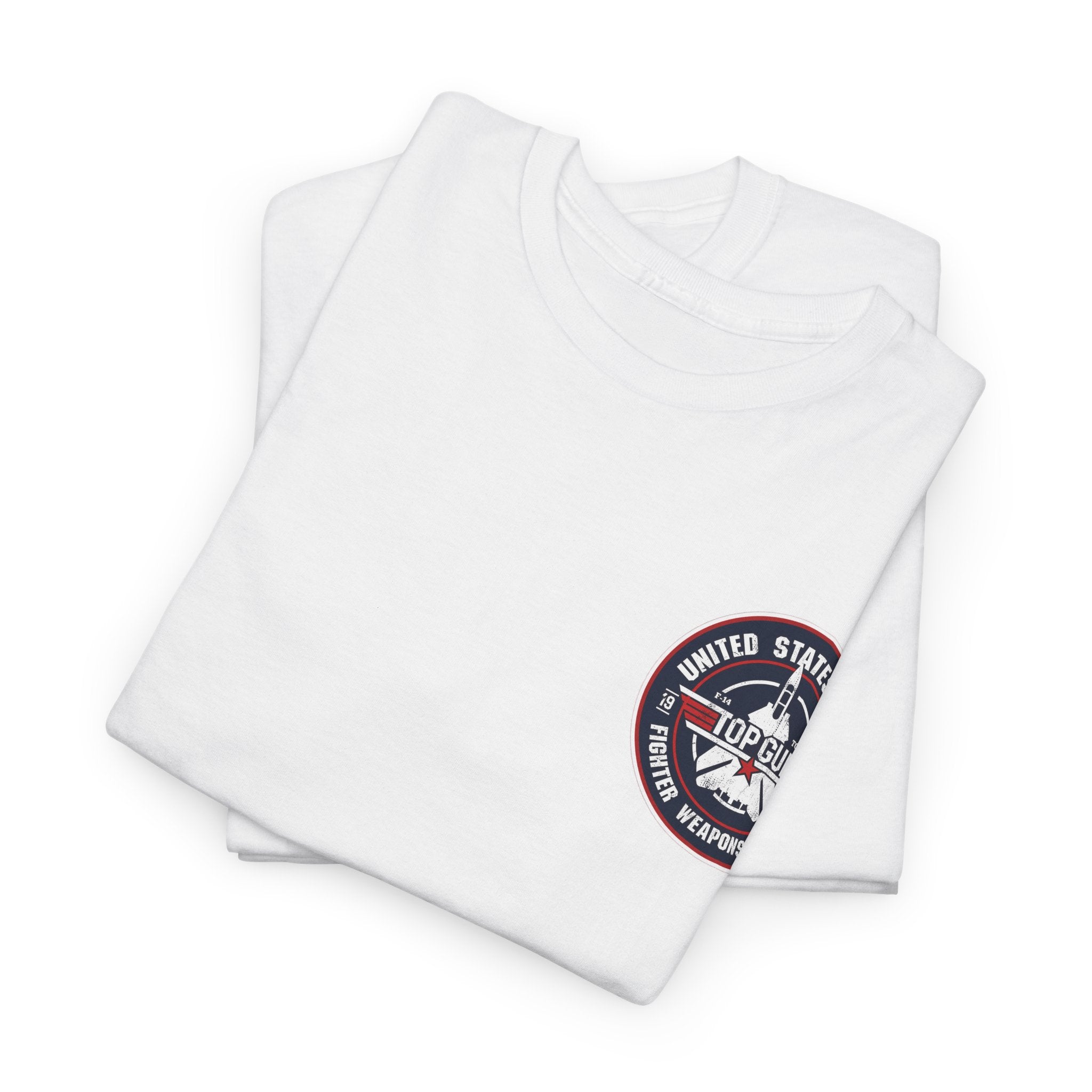 US Navy Top Gun School T-Shirt — 'High Speed' Vintage Cotton T-Shirt