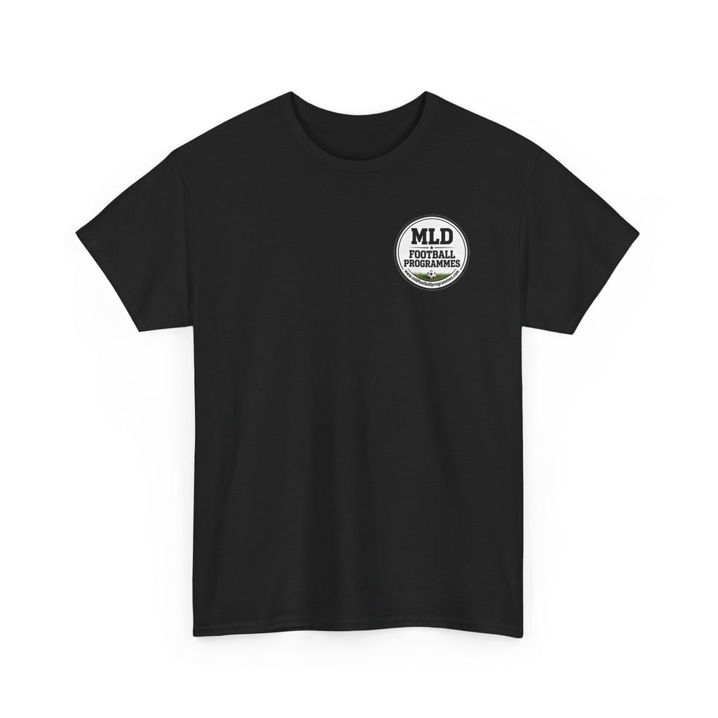 MLD Football Programmes Tee — Retro Sports Logo T-Shirt