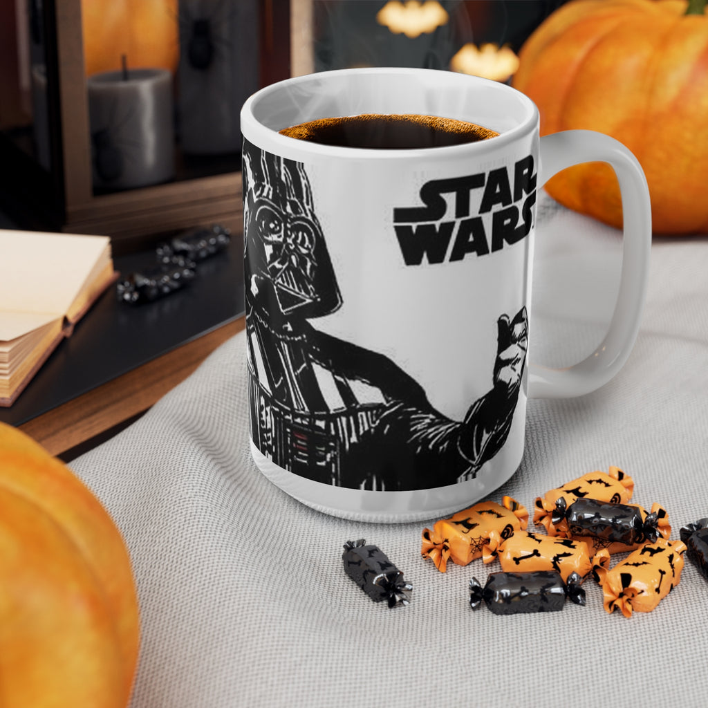 You Underestimate the Power of Coffee Darth Vader Black Ceramic Coffee Mug (11oz/15oz)