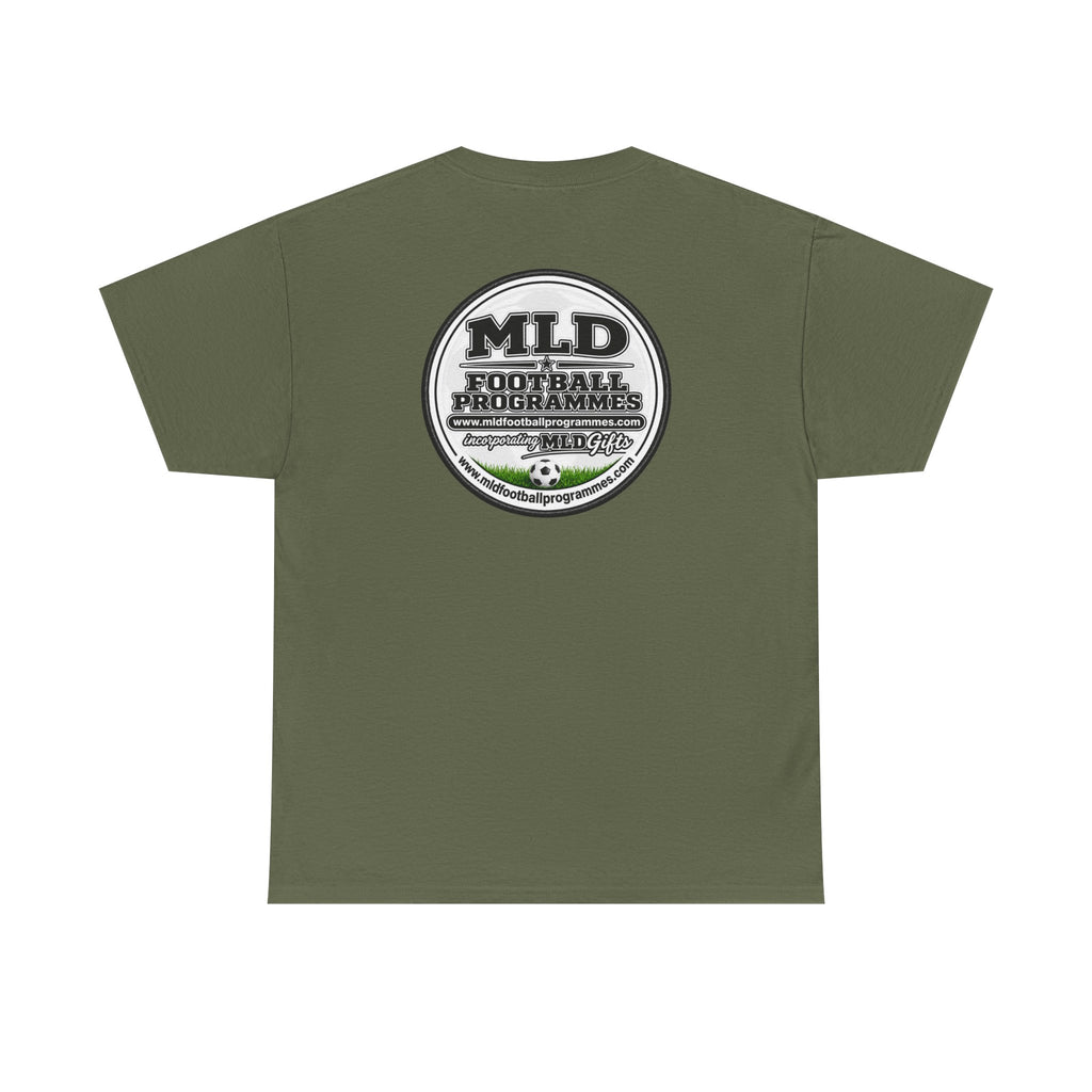 MLD Football Programmes Vintage Logo Cotton T-Shirt