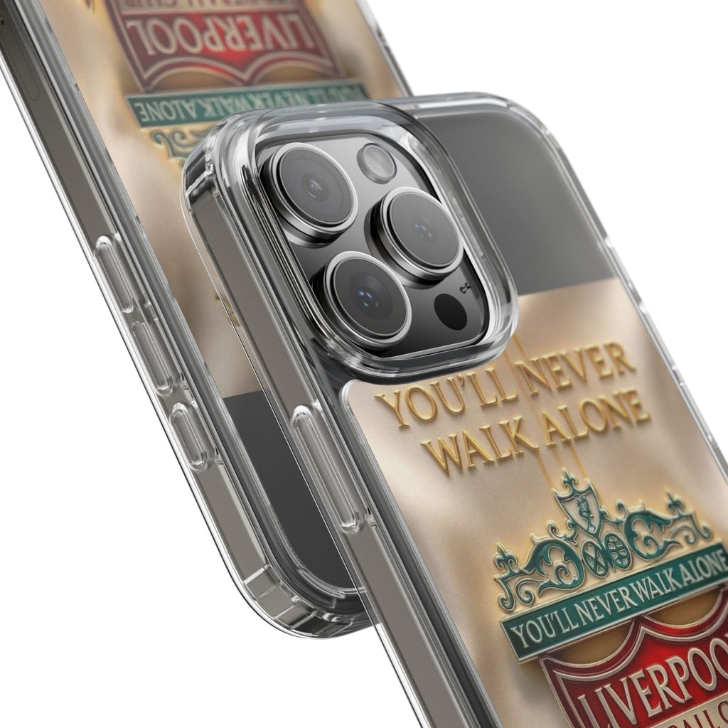 Liverpool FC 'You'll Never Walk Alone' Clear Phone Case