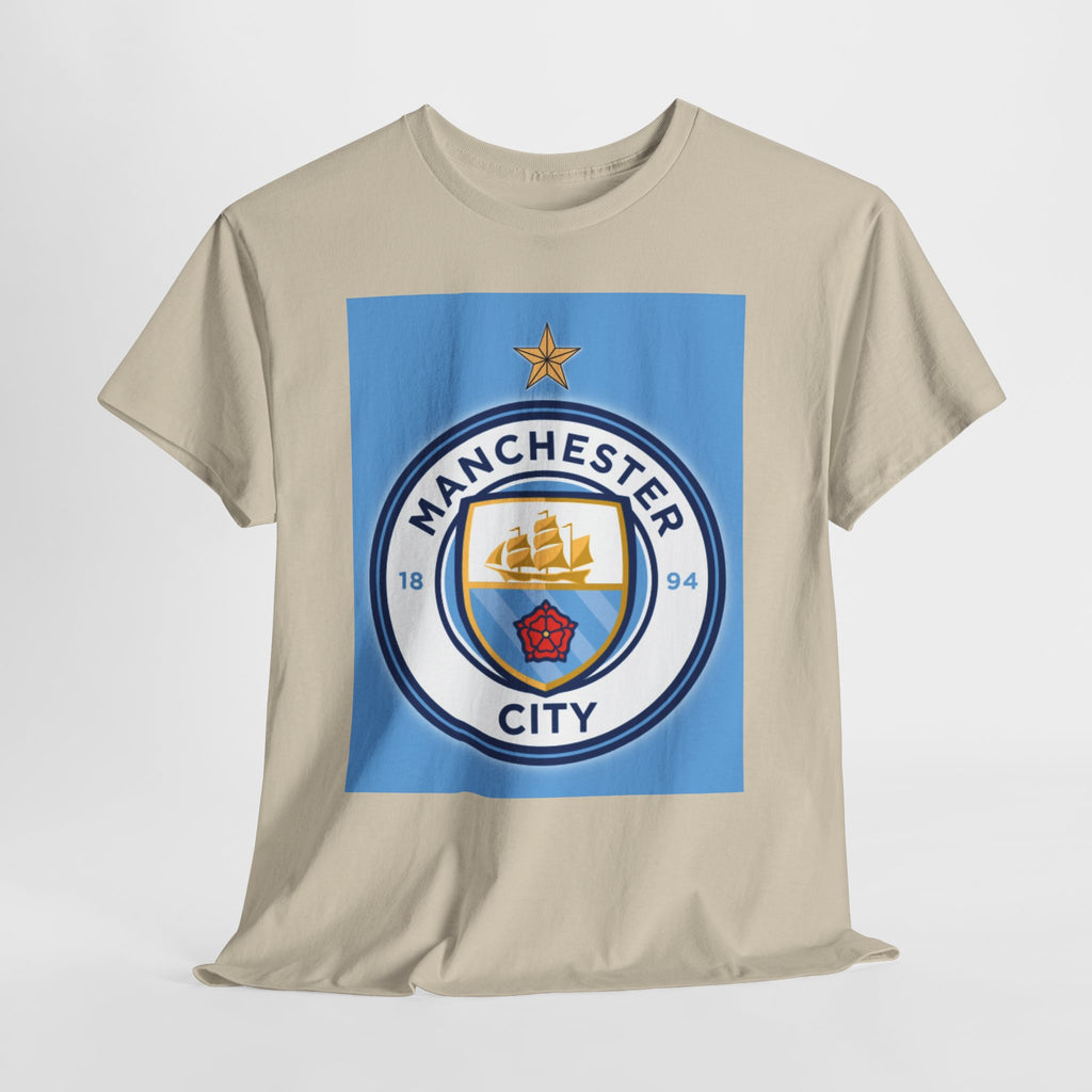 Manchester City Logo T-Shirt – Football Fan Tee
