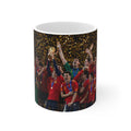 Spain 2026 World Cup Champions Photo Mug — Ceramic Coffee Cup (11oz & 15oz)
