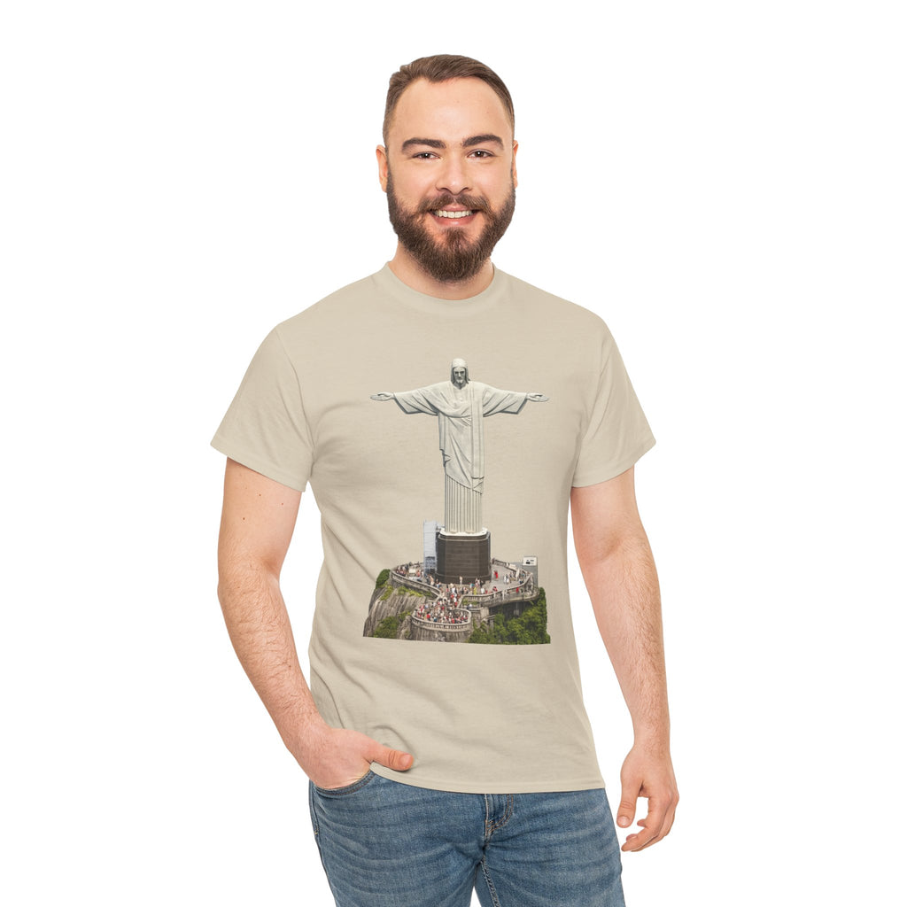 Christ the Redeemer Rio T-Shirt — Brazil Travel & Faith Souvenir Tee