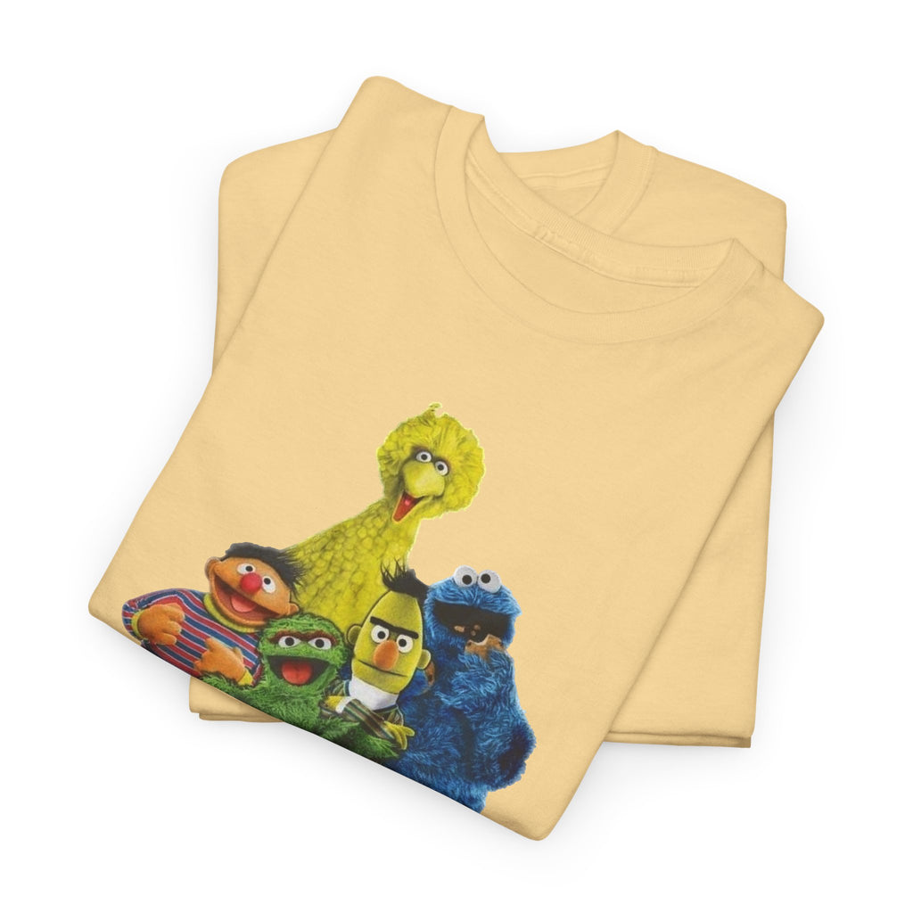 T-Shirt — "Straight Outta the Streets" Sesame Friends Graphic Tee