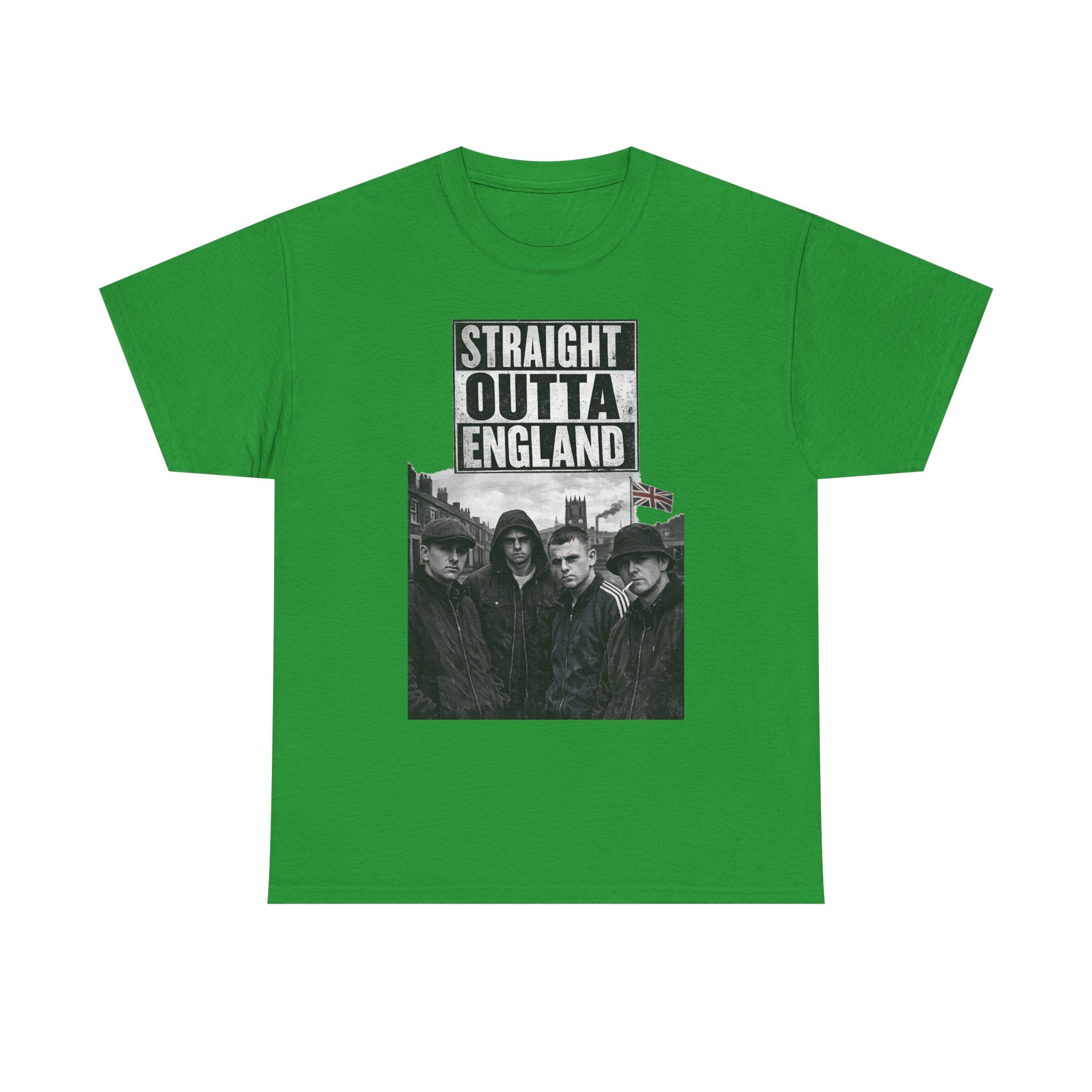 Straight Outta England T-Shirt — Retro Band Photo Tee
