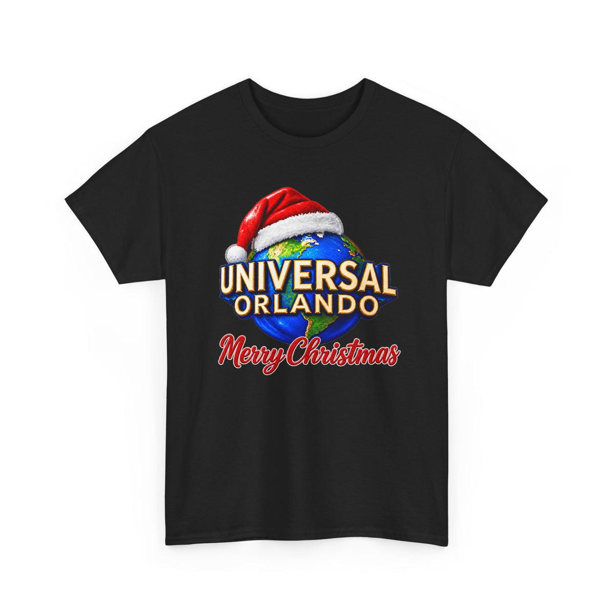 Universal Orlando Merry Christmas Cotton T-Shirt