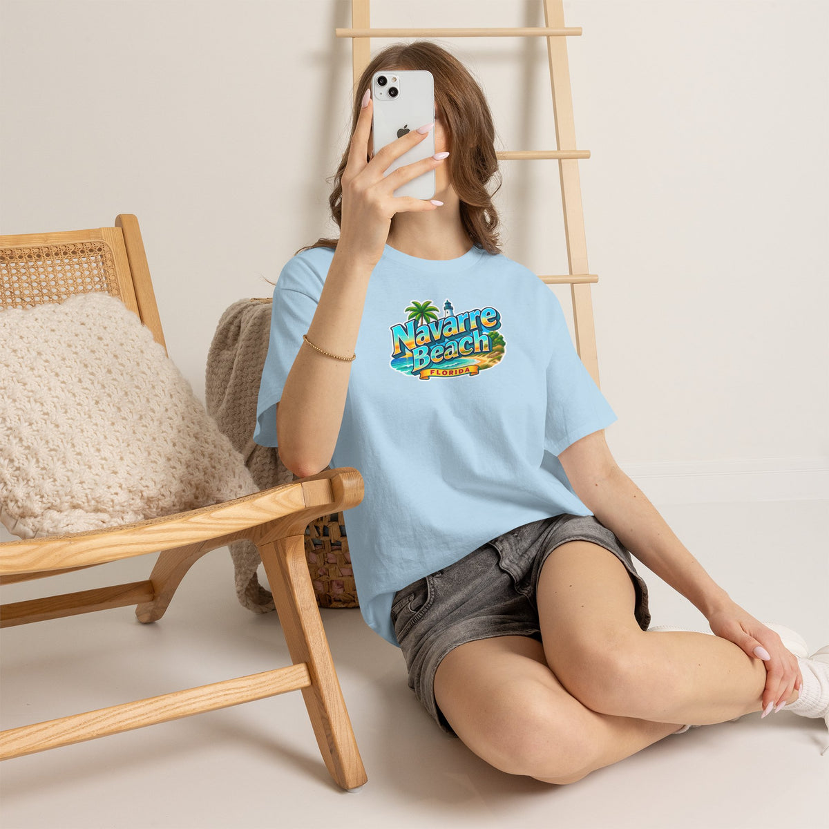 Navarre Beach Florida T-Shirt – Retro Tropical Vacation Tee