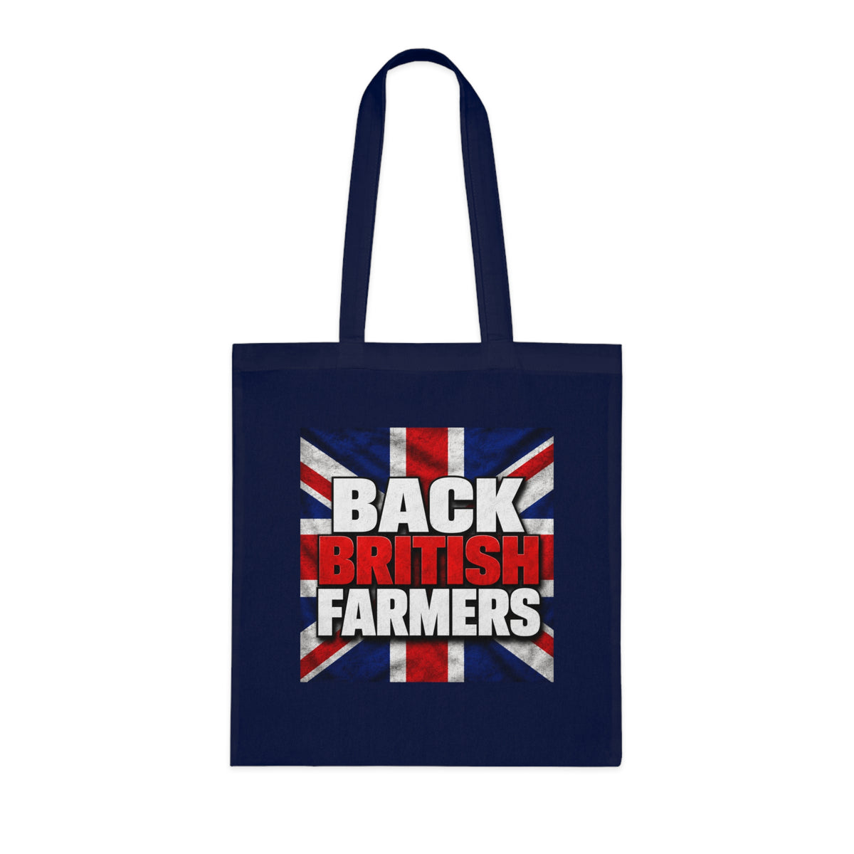 Back British Farmers Tote Bag — Union Jack Cotton Shopper
