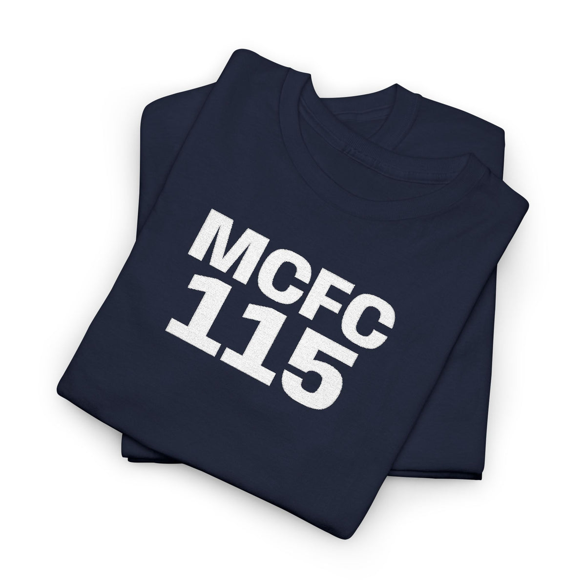 MCFC 115 T-Shirt — Vintage Football Club Number Tee