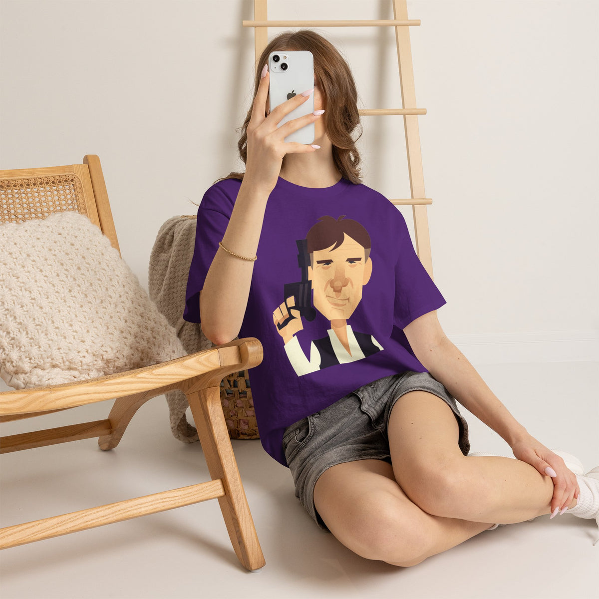 Han Solo Graphic Cotton T-Shirt